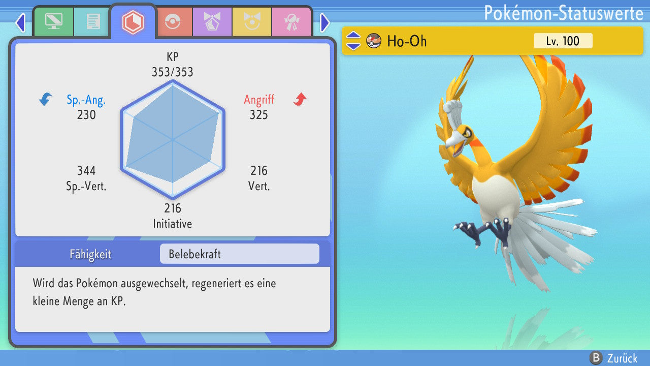 #250 Ho-Oh BDSP