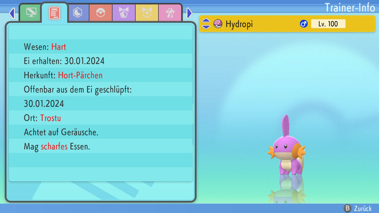 #258 Hydropi BDSP