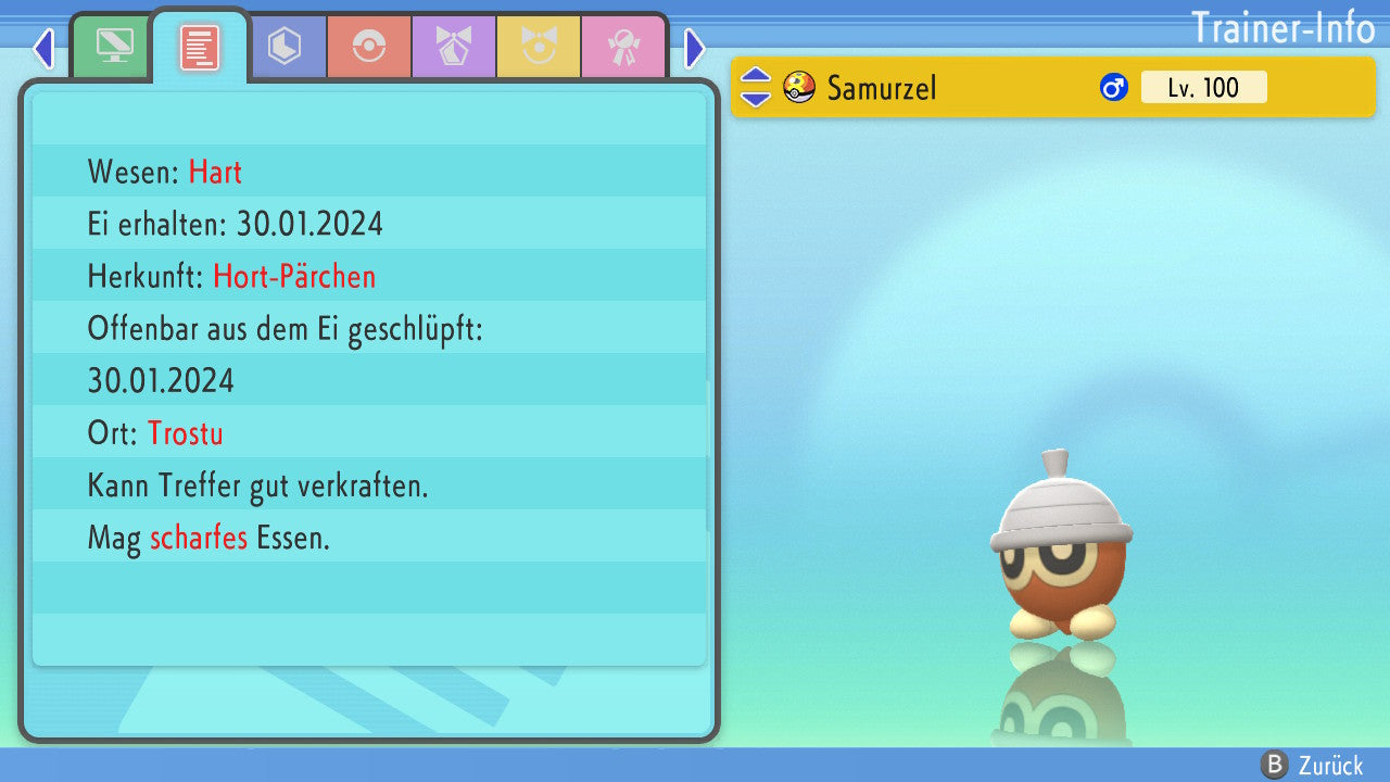 #273 Samurzel BDSP