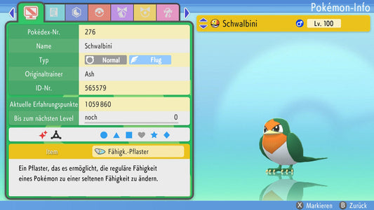 #276 Schwalbini BDSP