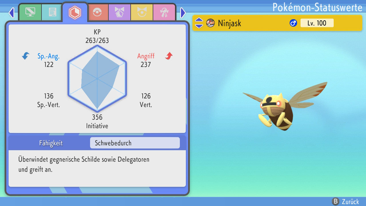 #291 Ninjask BDSP