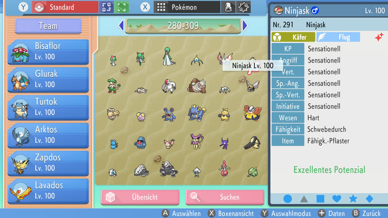#291 Ninjask BDSP