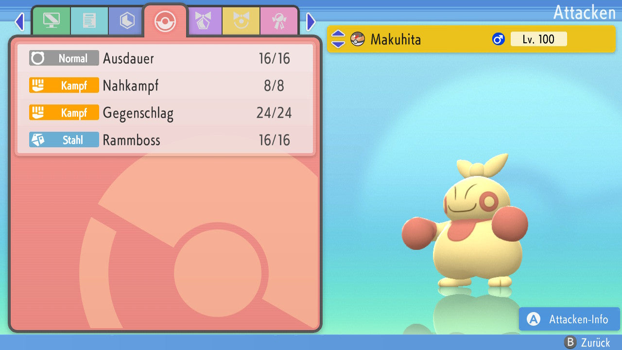 #296 Makuhita BDSP