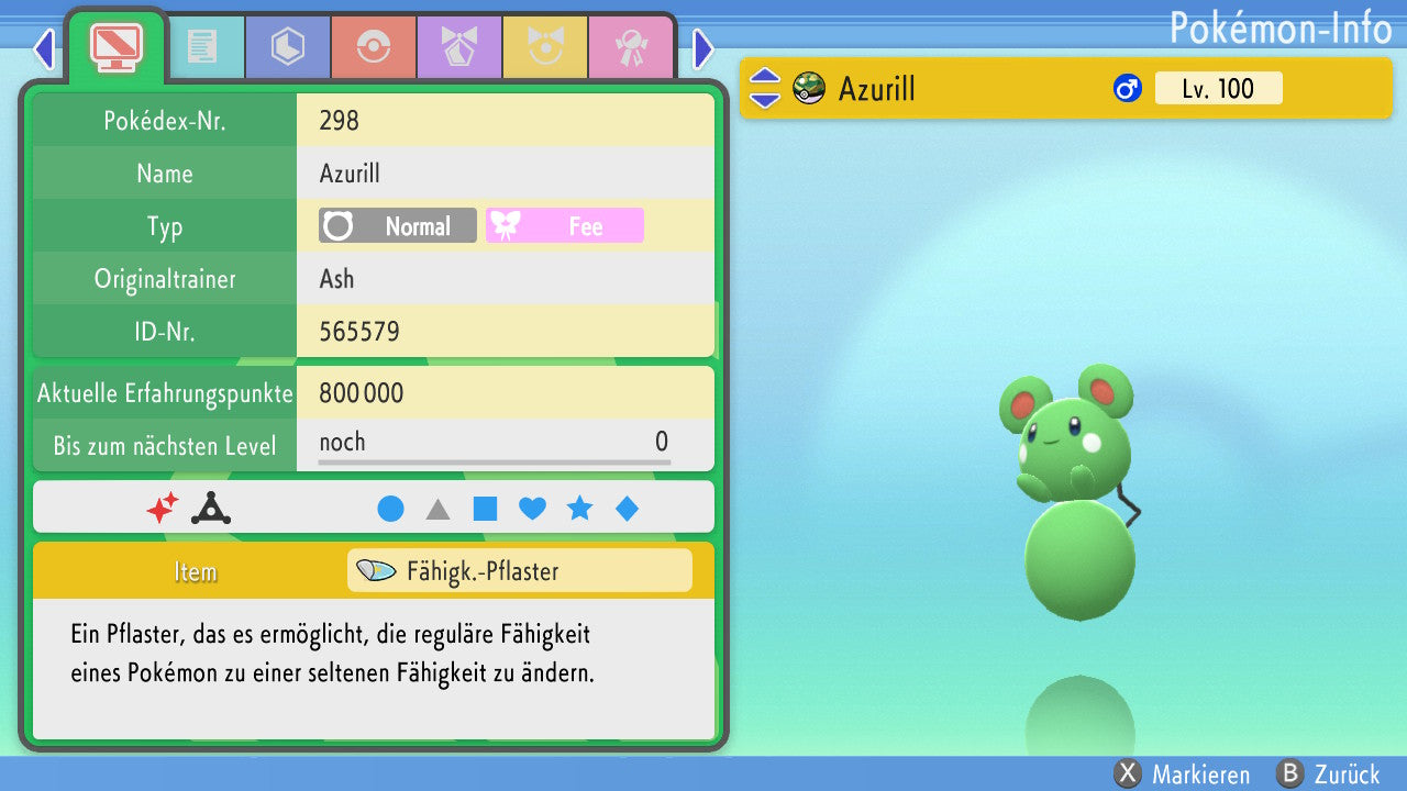 #298 Azurill BDSP