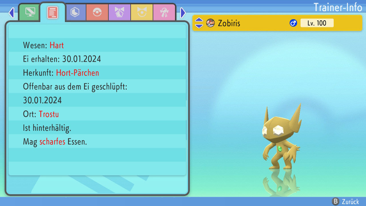 #302 Zobiris BDSP