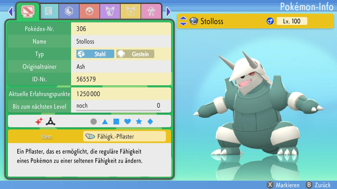 #306 Stolloss BDSP