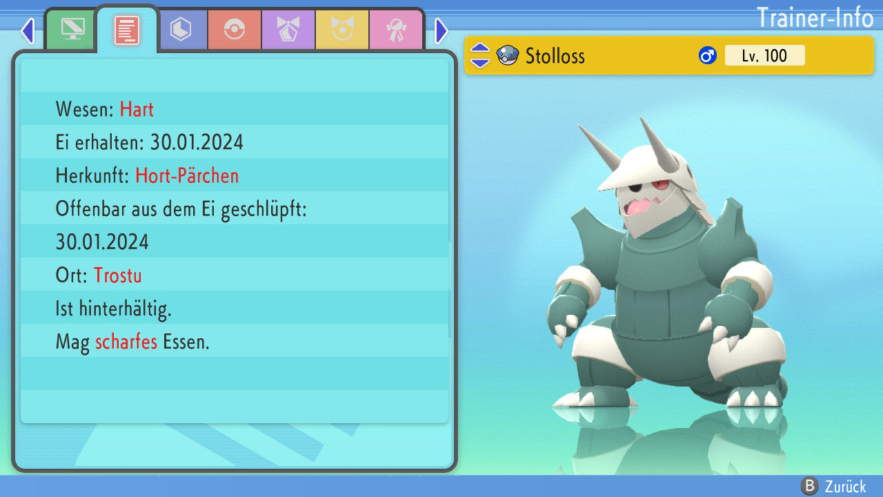 #306 Stolloss BDSP