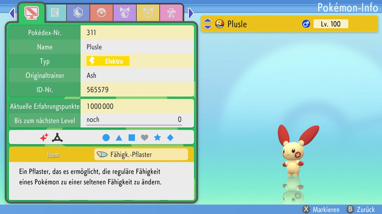 #311 Plusle BDSP