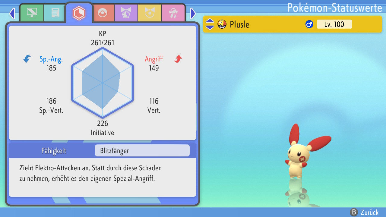 #311 Plusle BDSP