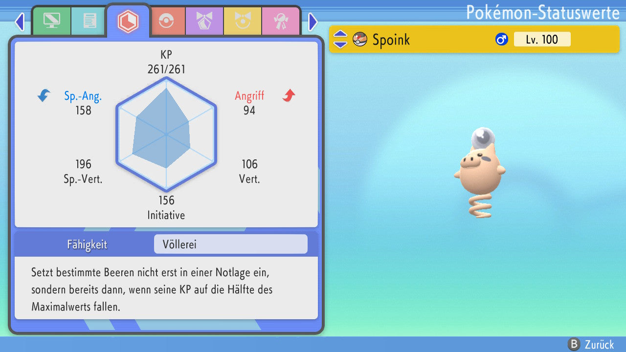 #325 Spoink BDSP