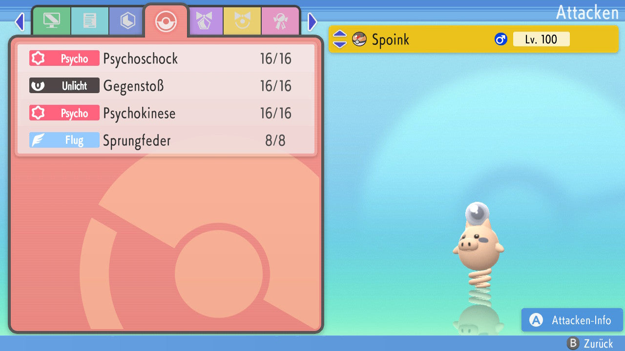 #325 Spoink BDSP