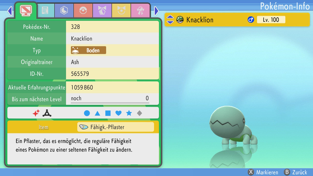 #328 Knacklion BDSP