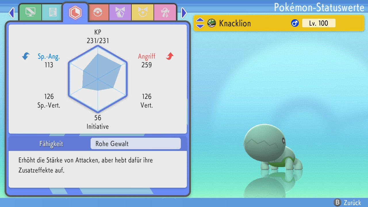 #328 Knacklion BDSP