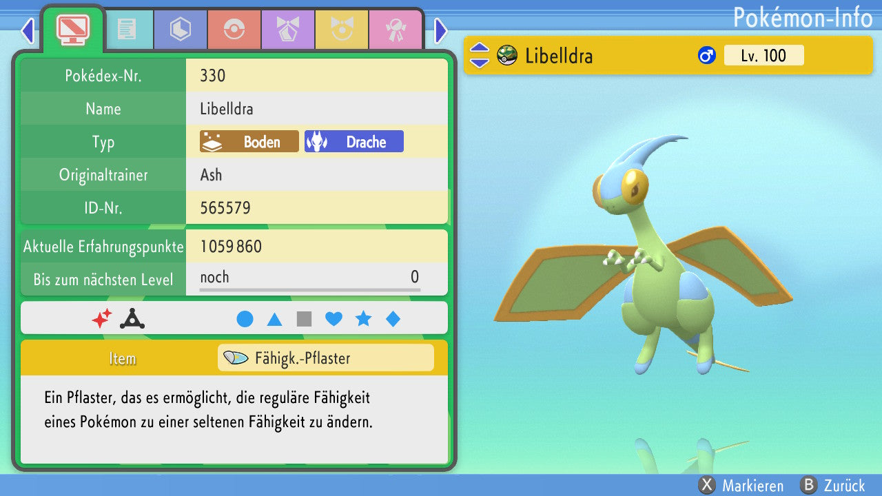 #330 Libelldra BDSP