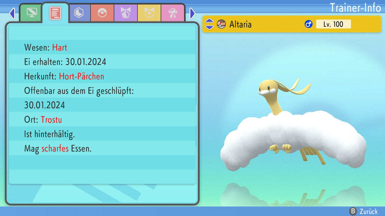 #334 Altaria BDSP