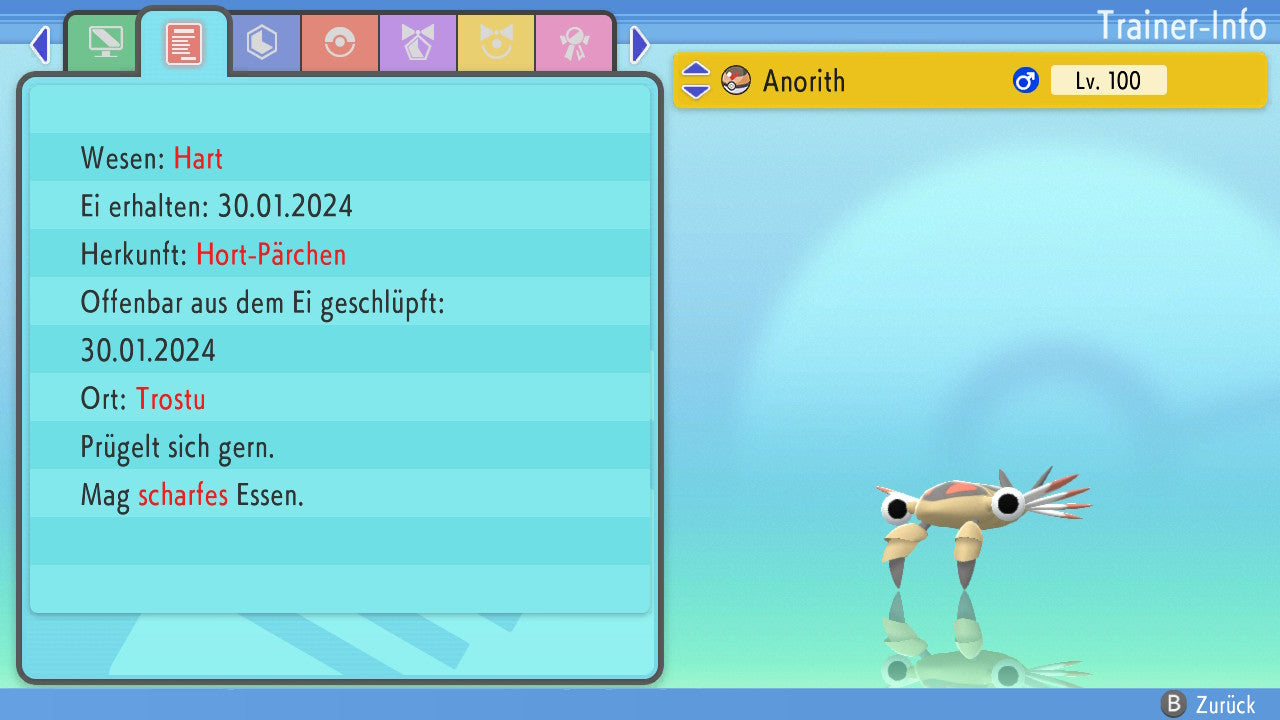 #347 Anorith BDSP