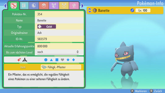 #354 Banette BDSP