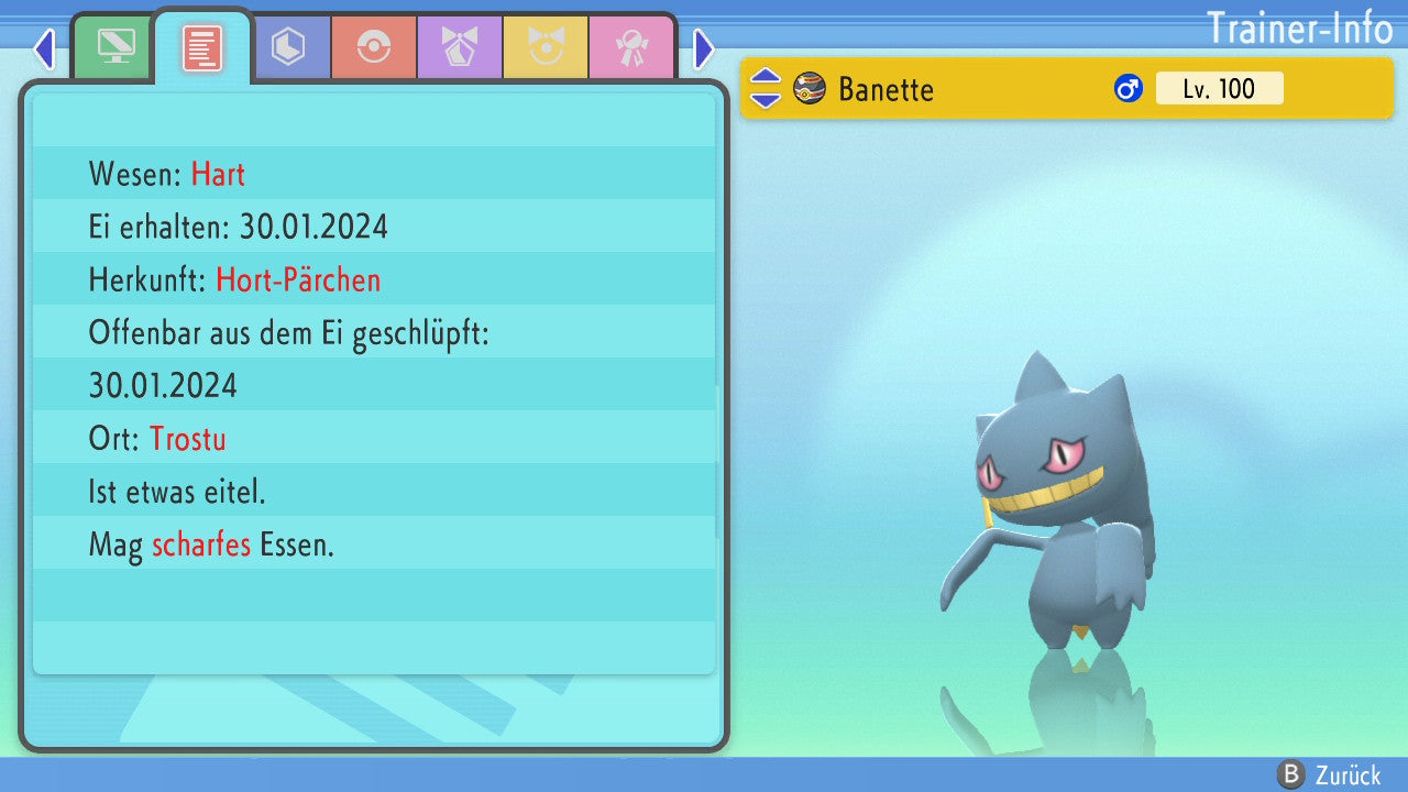 #354 Banette BDSP