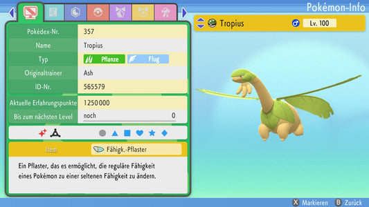 #357 Tropius BDSP