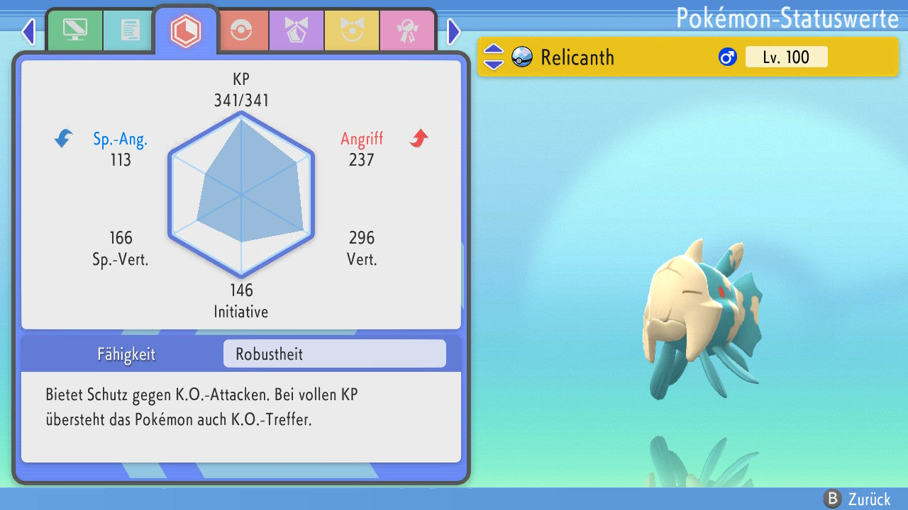 #369 Relicanth BDSP