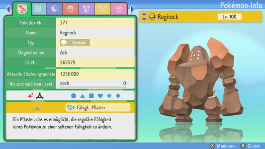 #377 Regirock BDSP