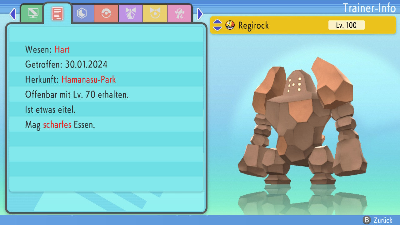 #377 Regirock BDSP