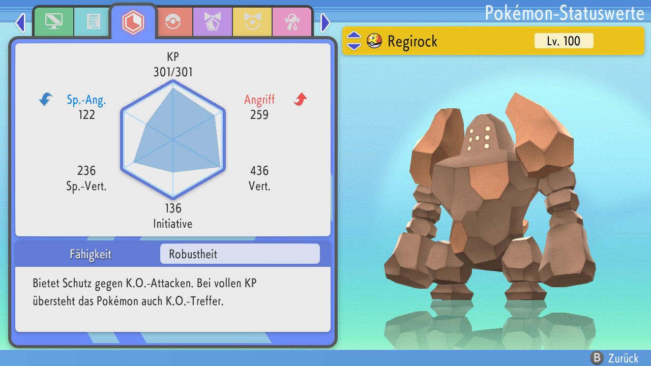 #377 Regirock BDSP