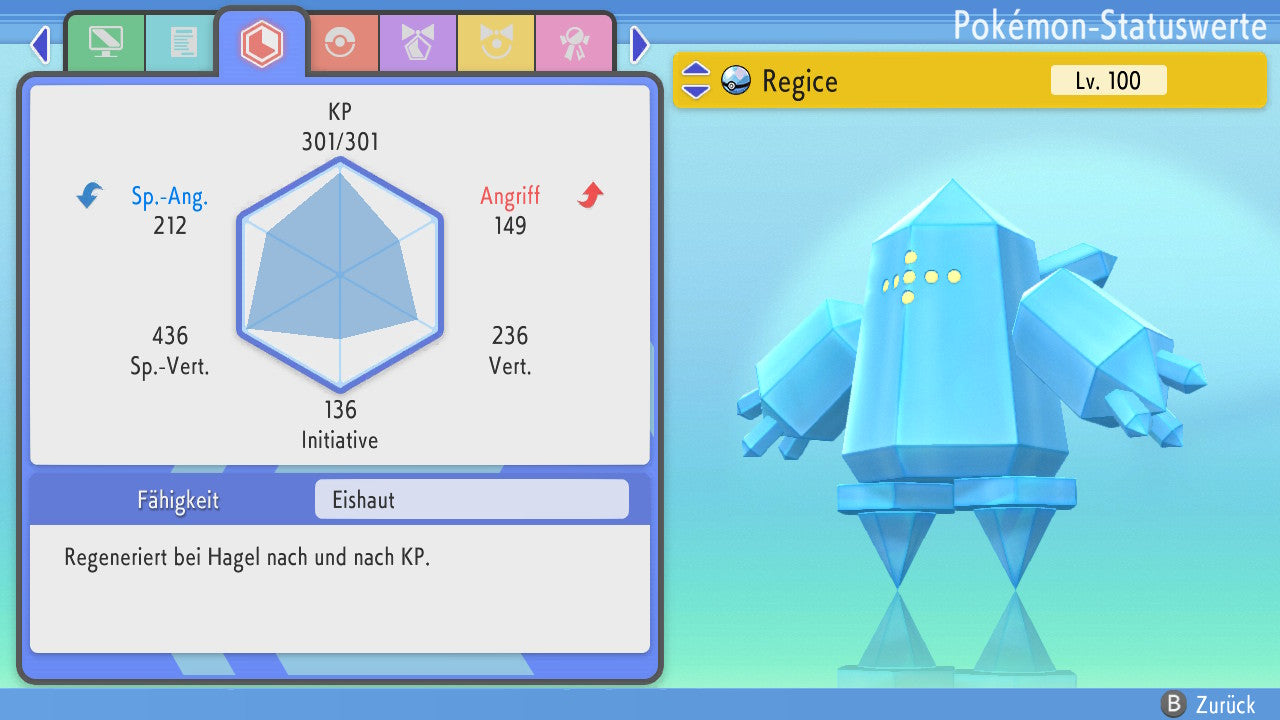 #378 Regice BDSP