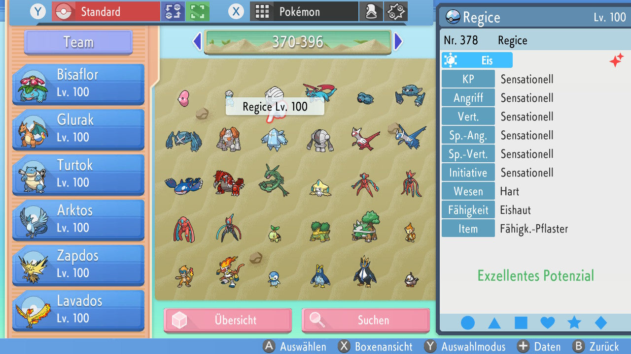 #378 Regice BDSP