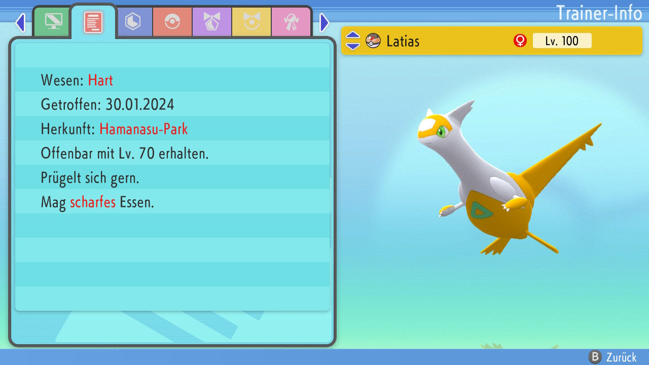#380 Latias BDSP