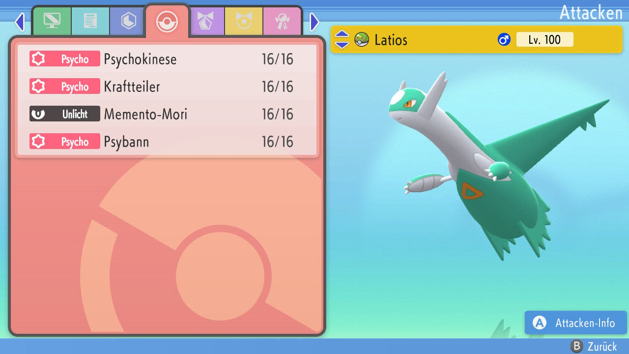 #381 Latios BDSP