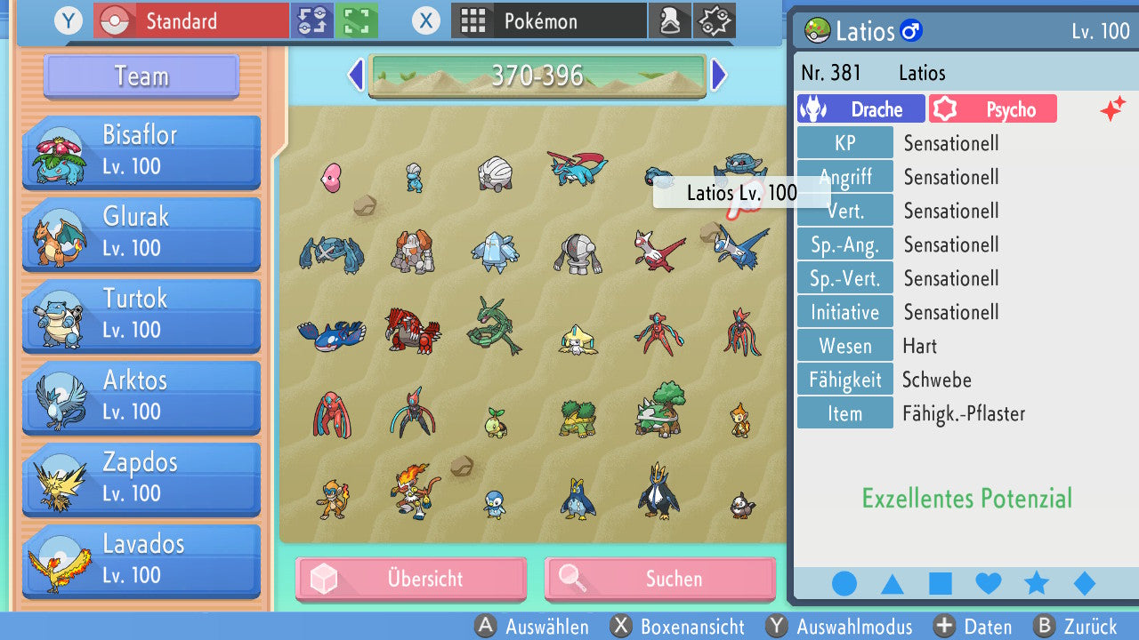 #381 Latios BDSP