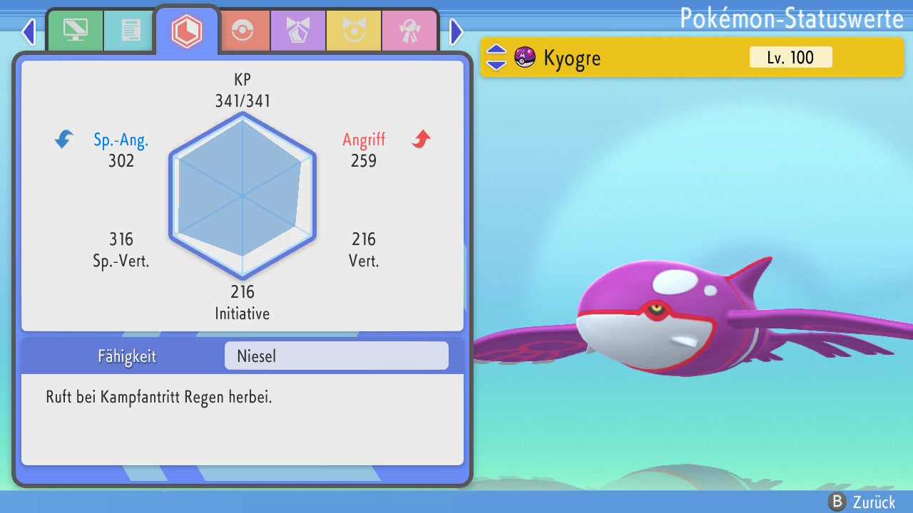 #382 Kyogre BDSP
