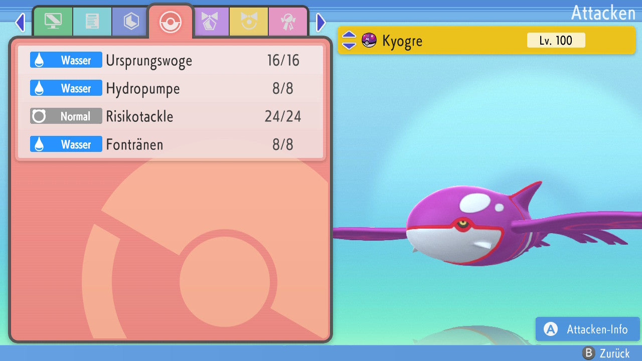 #382 Kyogre BDSP
