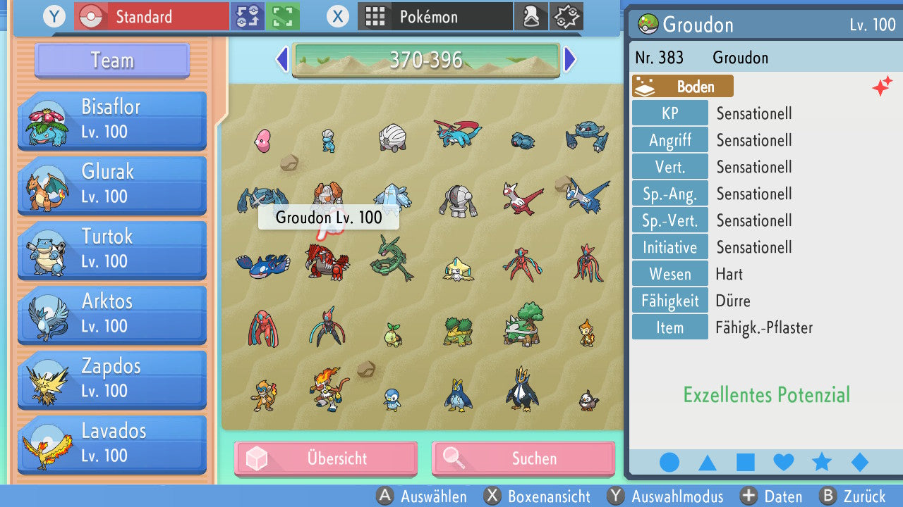 #383 Groudon BDSP