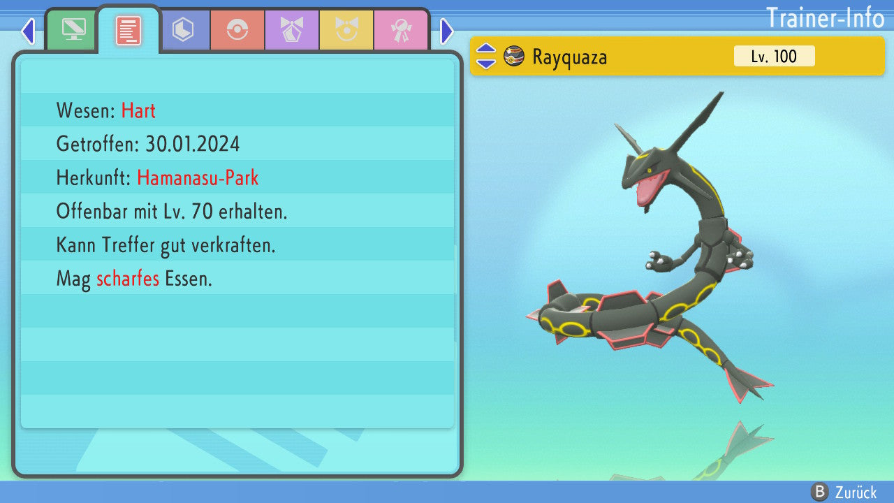 #384 Rayquaza BDSP