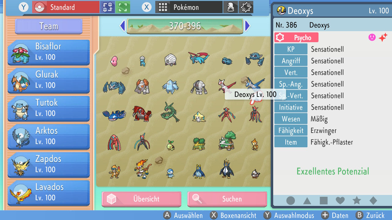 #386 Deoxys Angriffsform BDSP