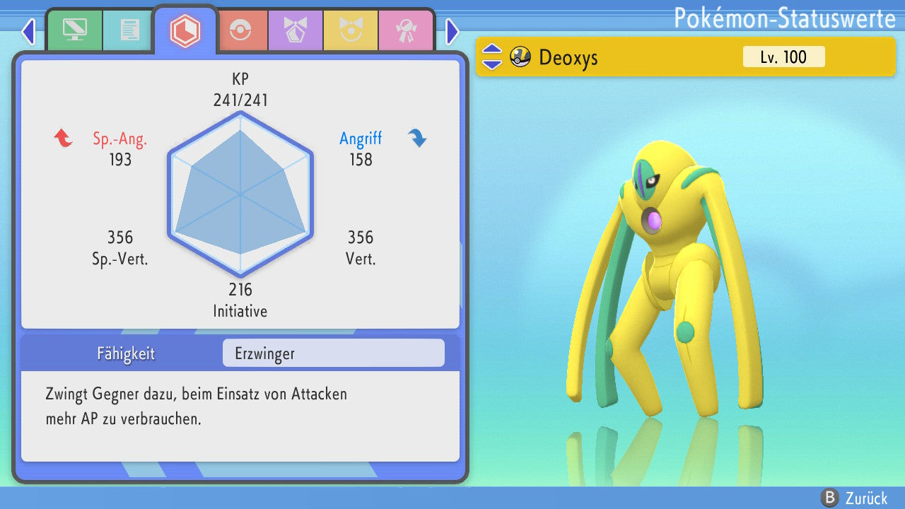 #386 Deoxys Verteidigungsform BDSP