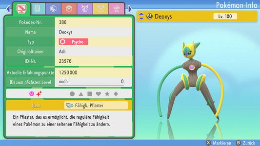 #386 Initiative Deoxys de BDSP