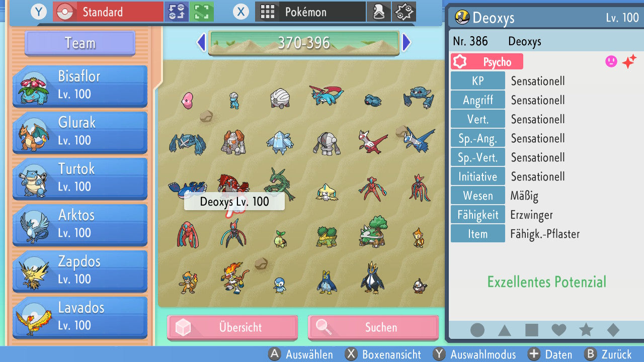 #386 Deoxys Initiativeform BDSP