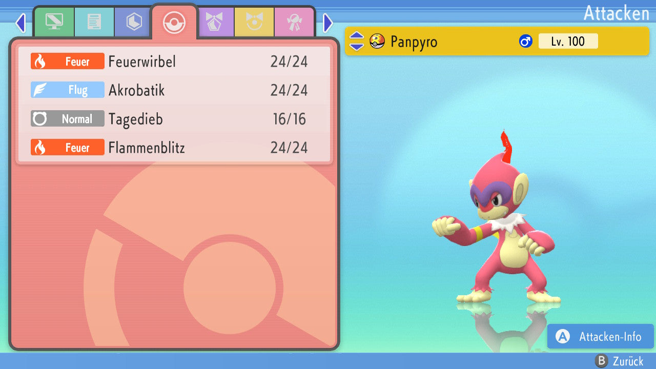 #391 Panpyro BDSP