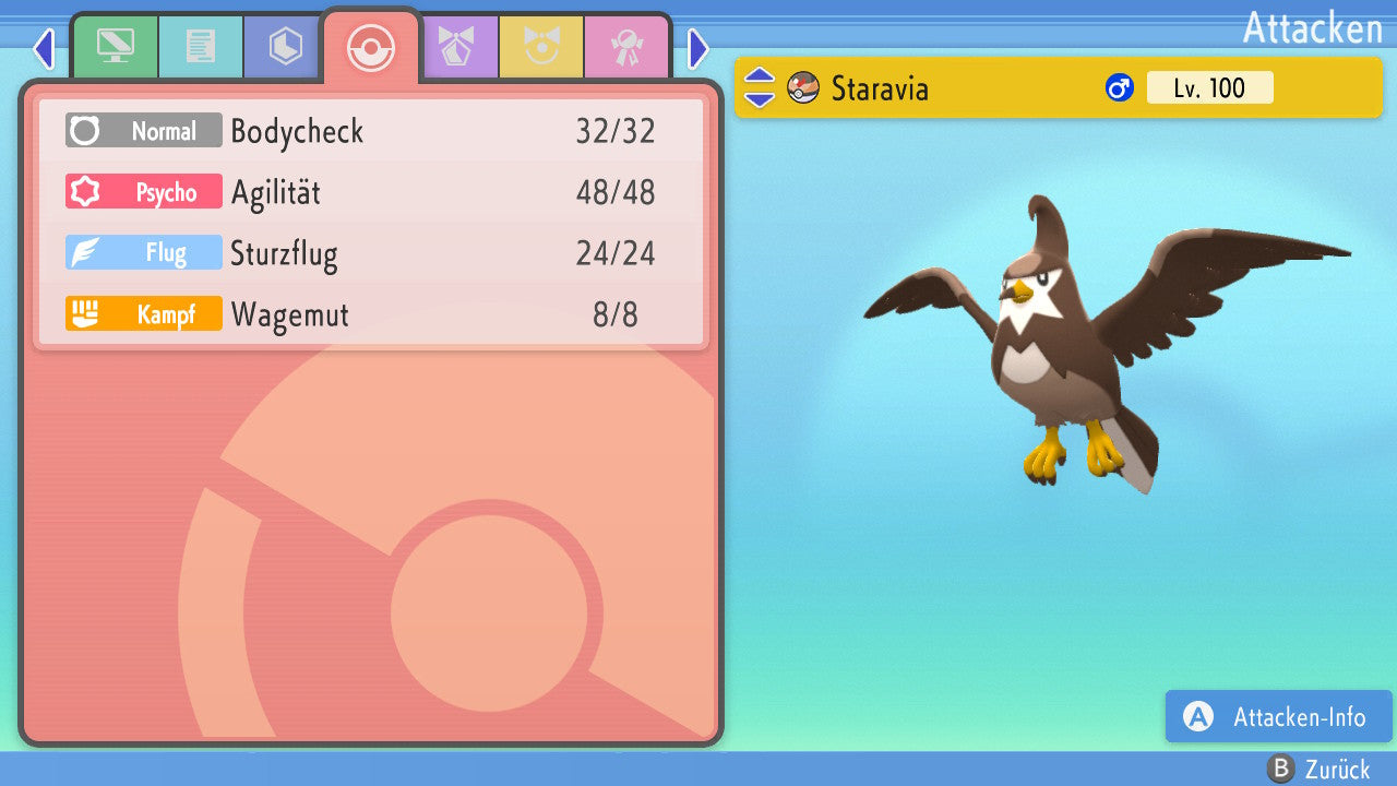 #397 Staravia BDSP