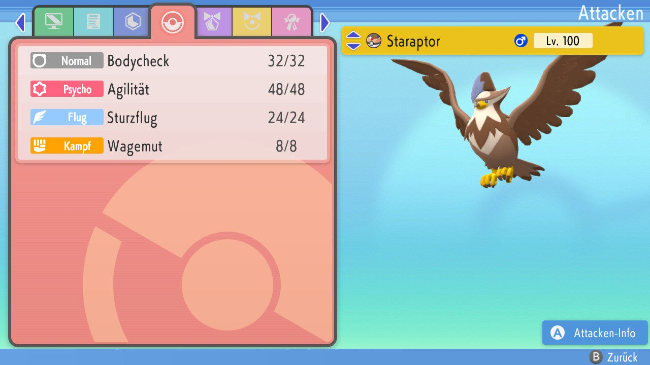 #398 Staraptor BDSP