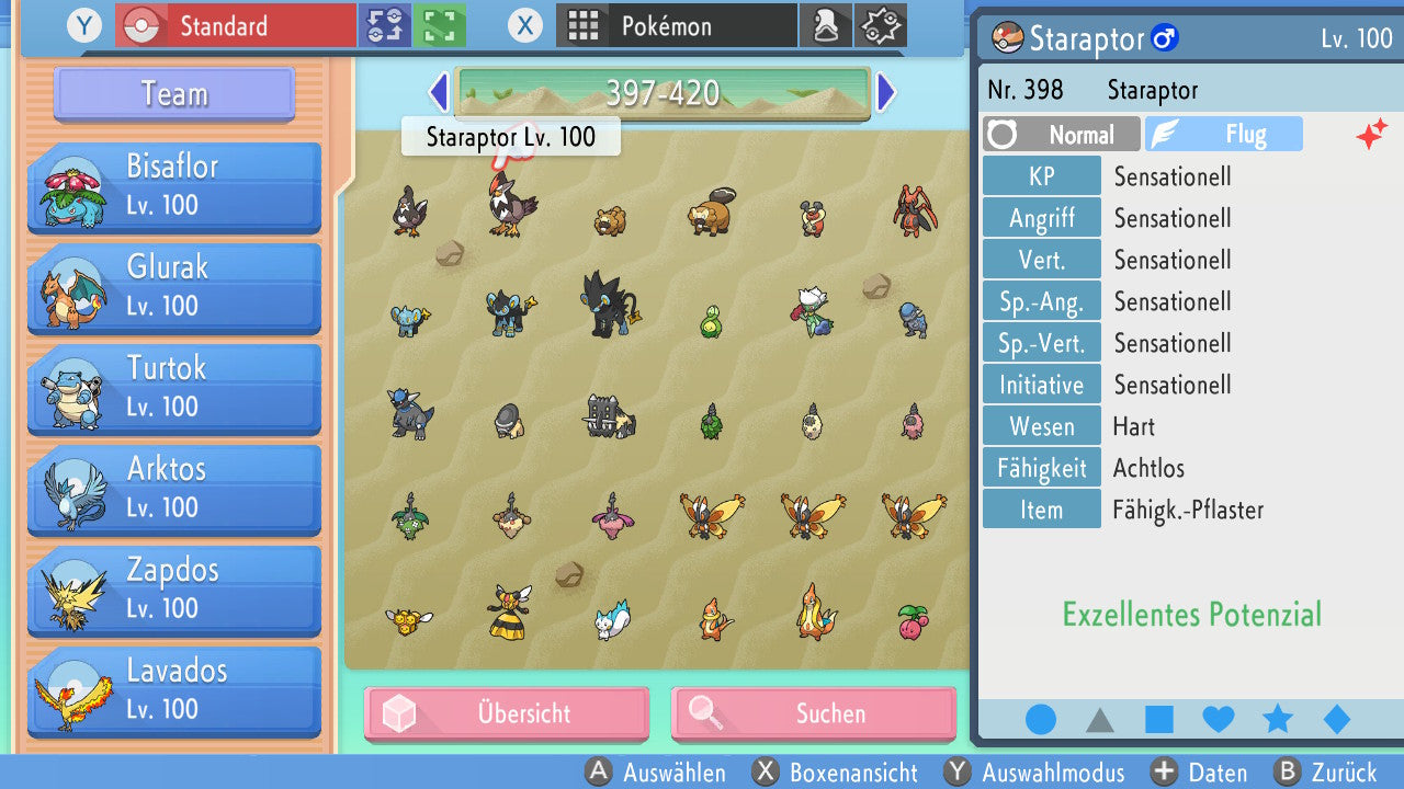 #398 Staraptor BDSP