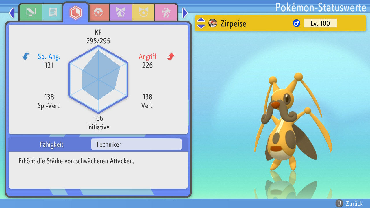 #402 Zirpeise BDSP