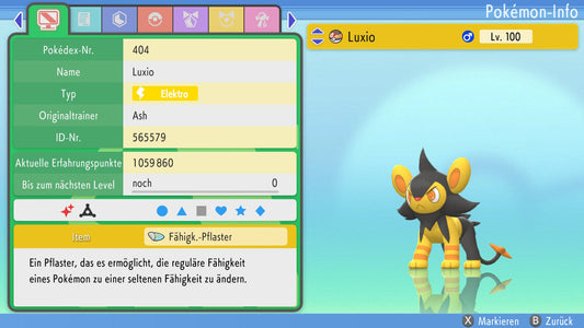 #404 Luxio BDSP