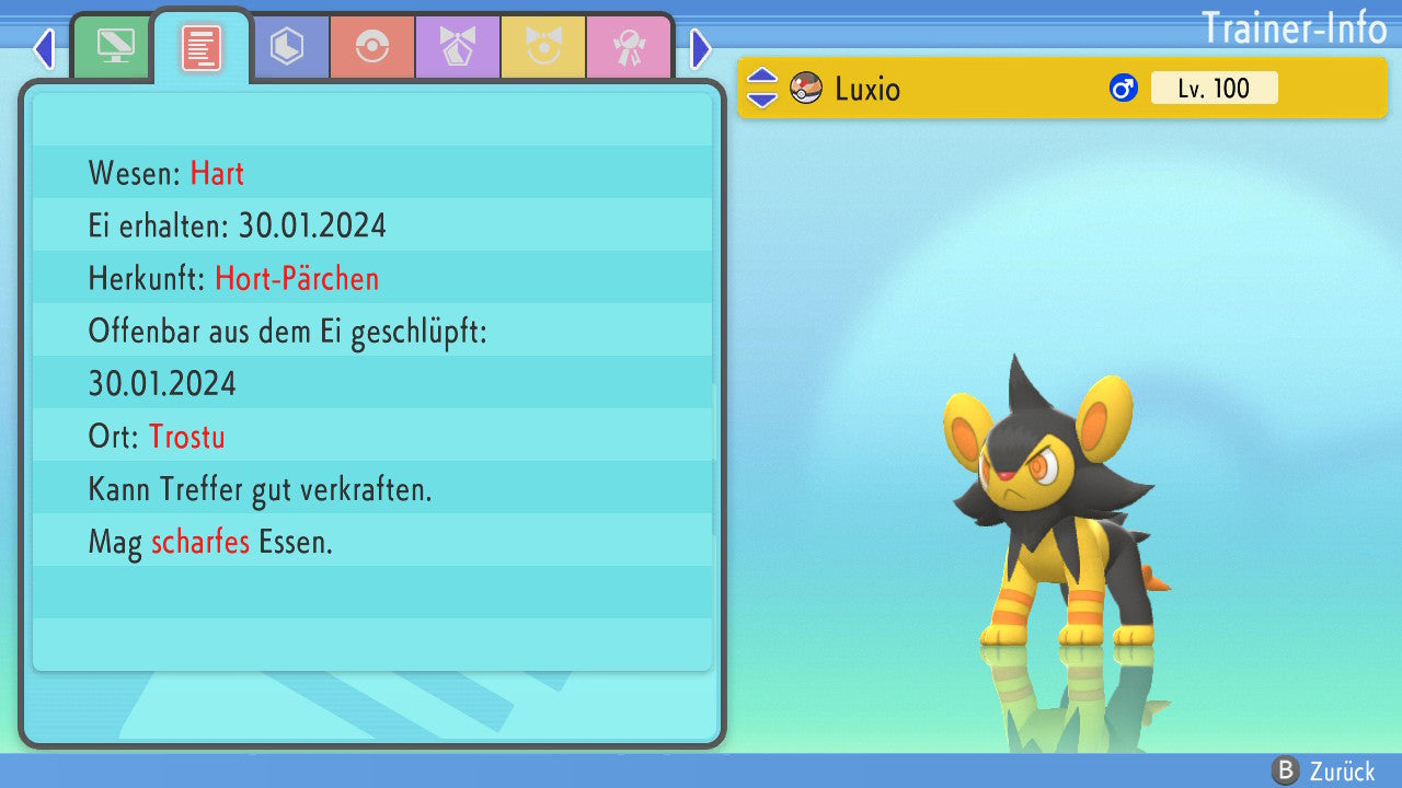 #404 Luxio BDSP