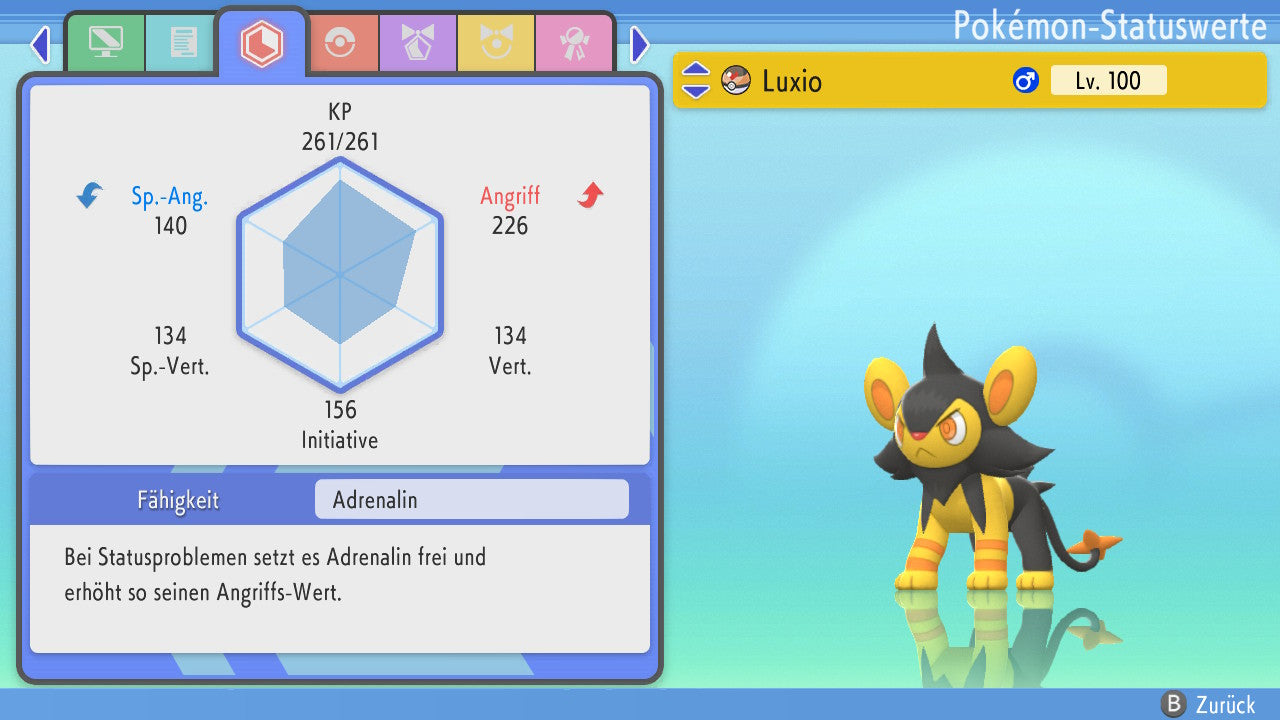 #404 Luxio BDSP