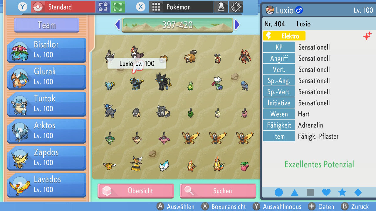 #404 Luxio BDSP