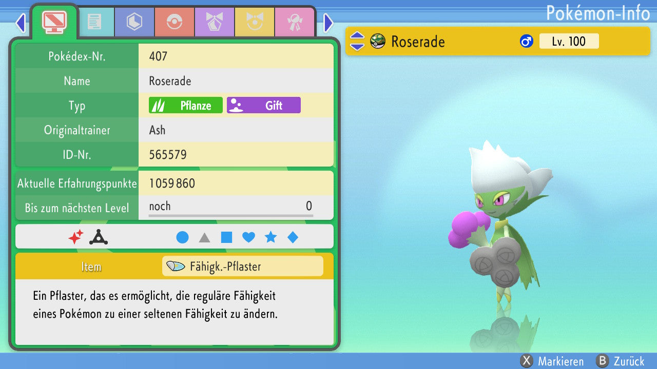 #407 Roserade BDSP